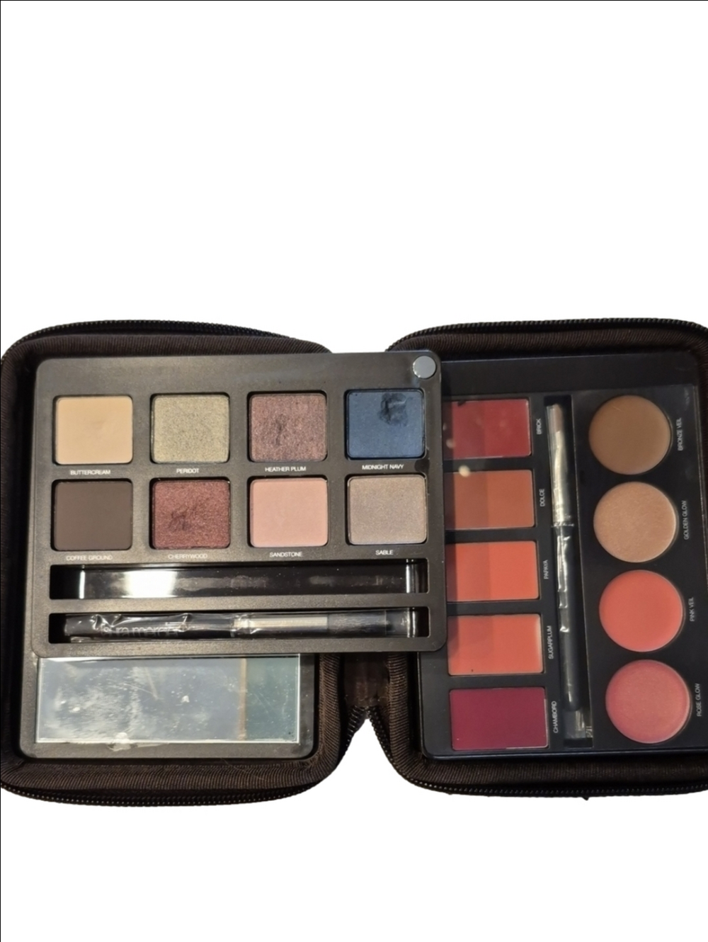 Laura Mercier Glamour Wardrobe Pallette Eyeshadow , Cheek And Lip Double Stacked